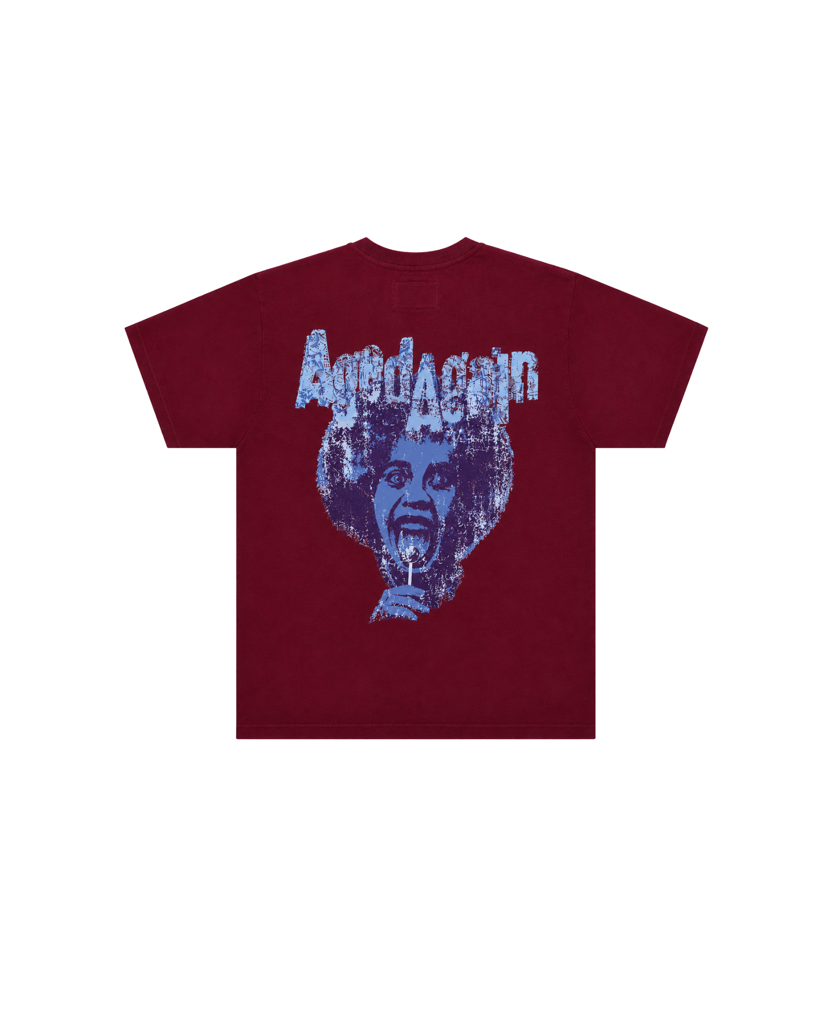 Life Sucks - Tee - Burgundy