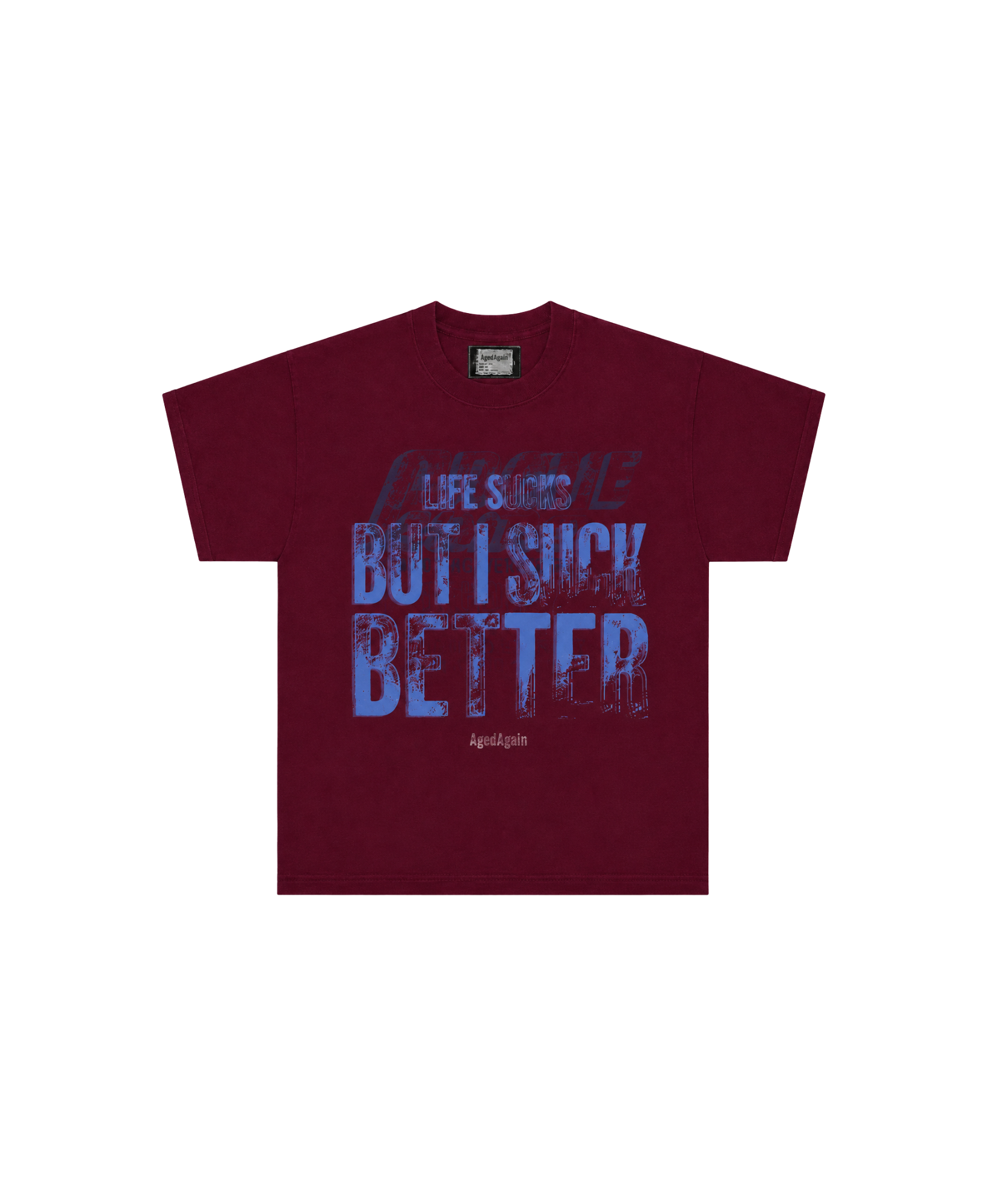 Life Sucks - Tee - Red