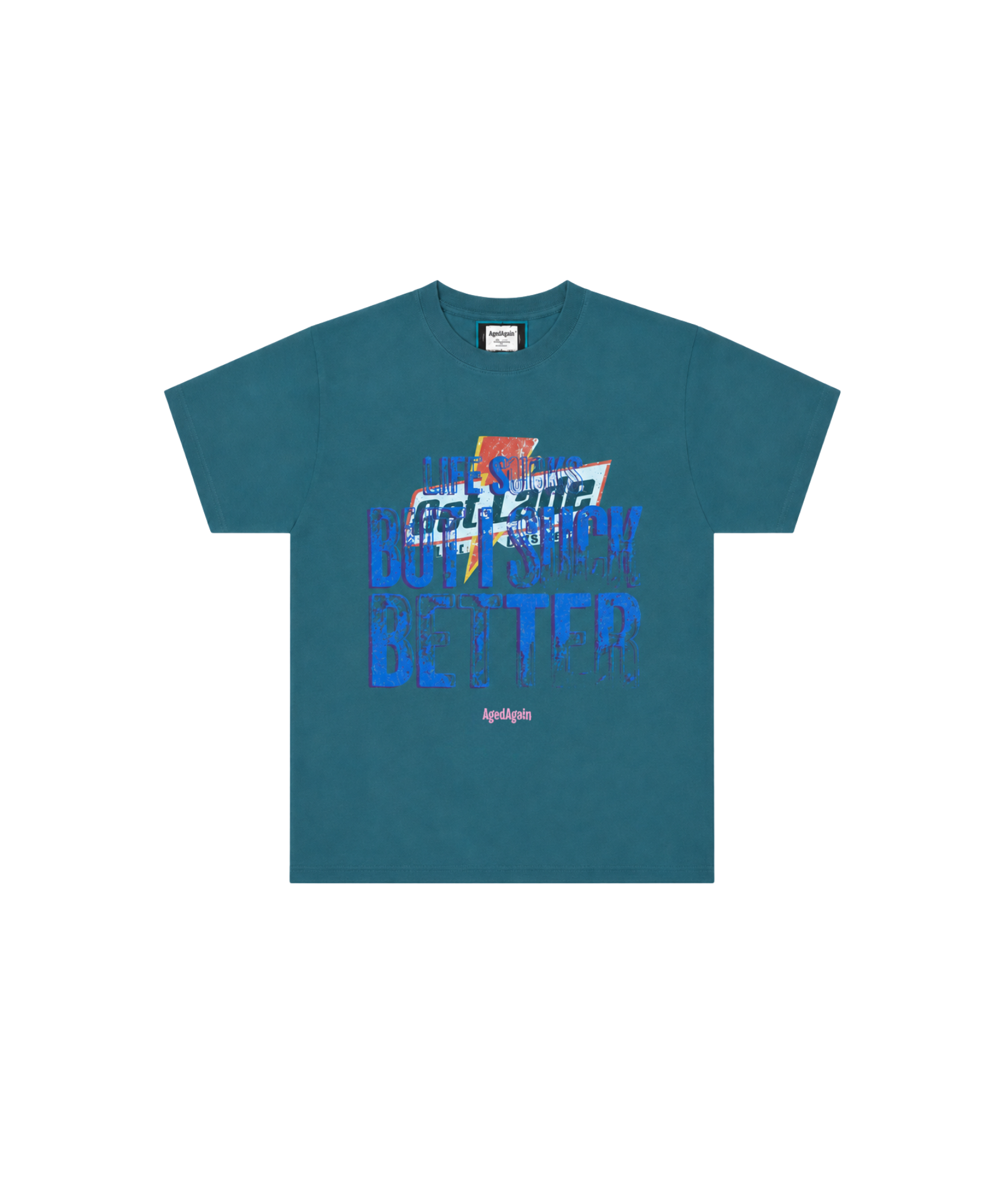 Life Sucks - Tee - Green