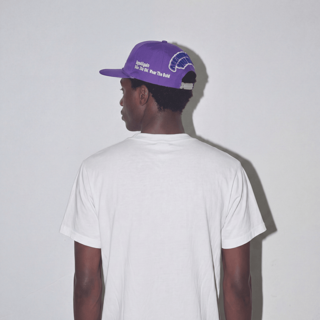Age with Grace vintage reworked cap streetwear styled — AgedAgain