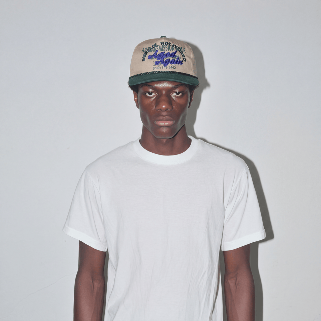 Age with Grace vintage reworked cap streetwear styled — AgedAgain