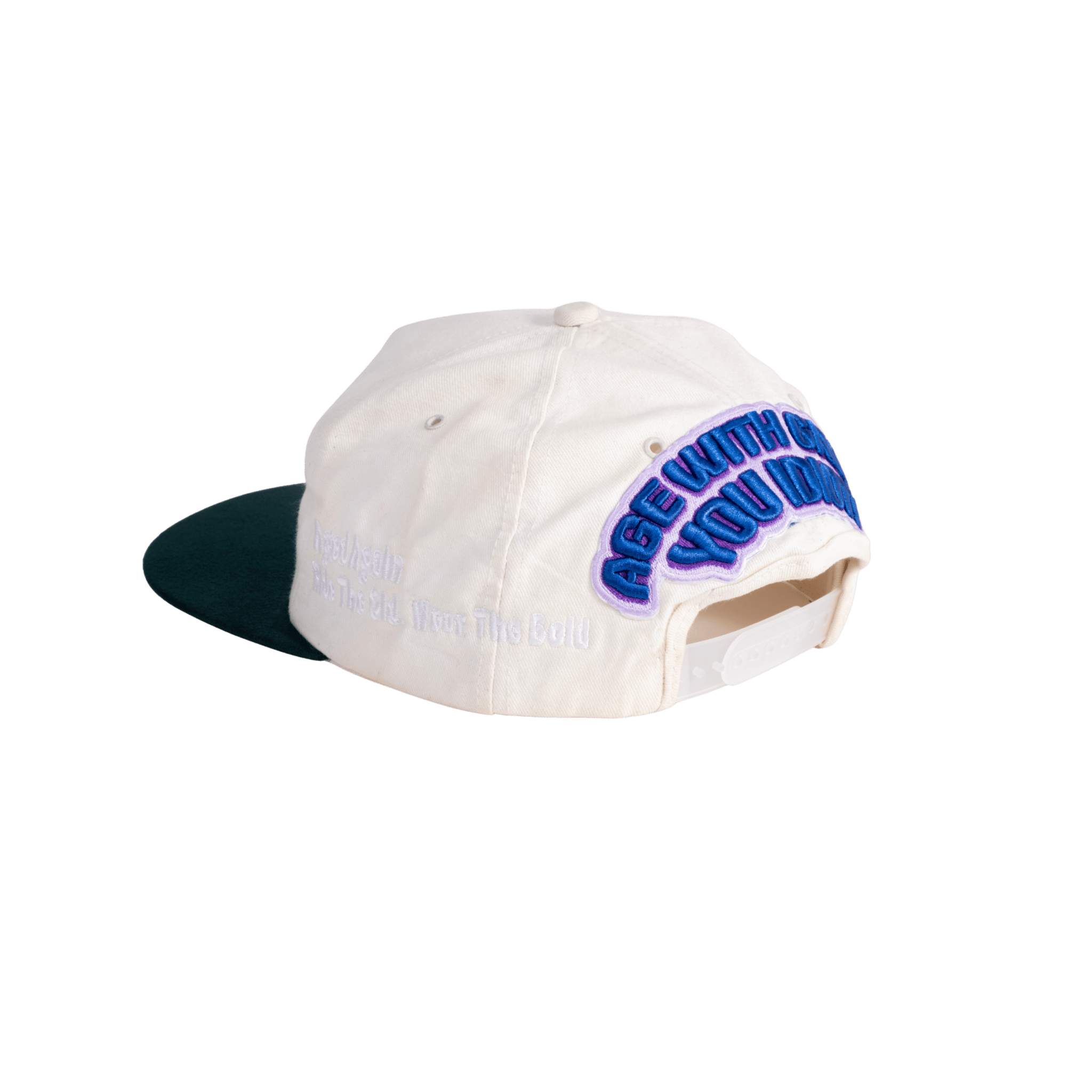 Age with Grace vintage reworked cap — AgedAgain