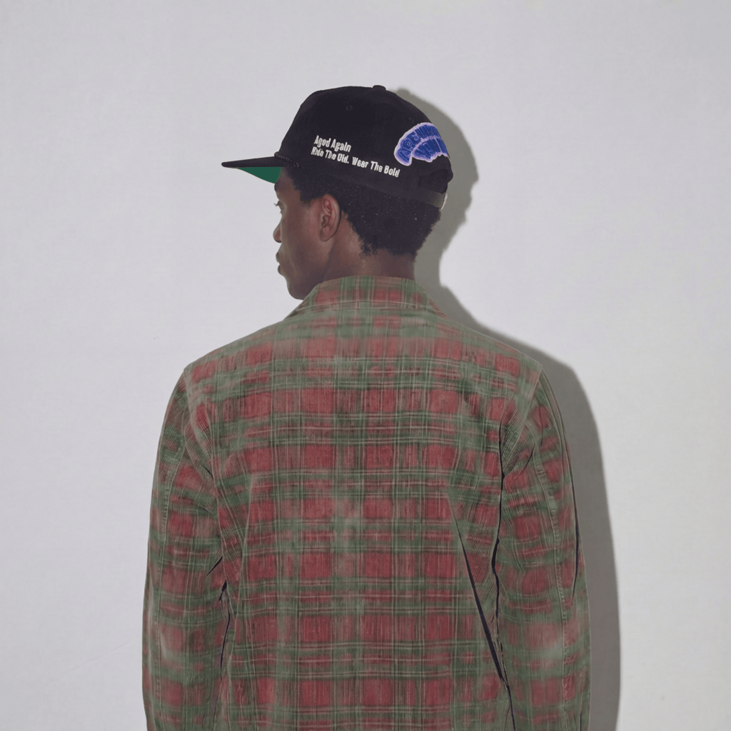 Age with Grace vintage reworked cap streetwear styled — AgedAgain