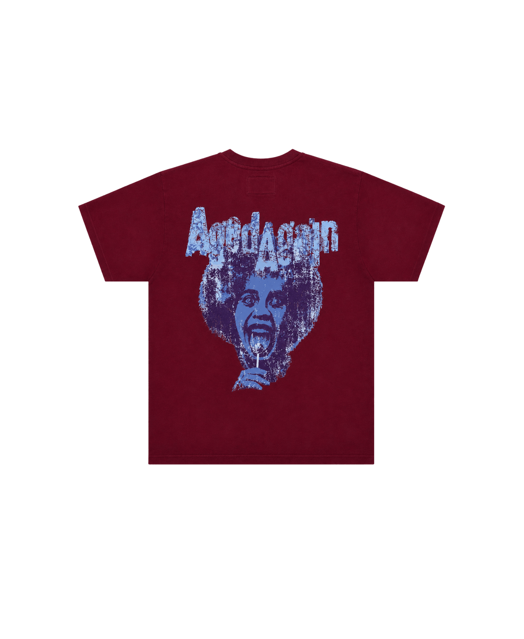 Life Sucks - Tee - Burgundy - AgedAgain