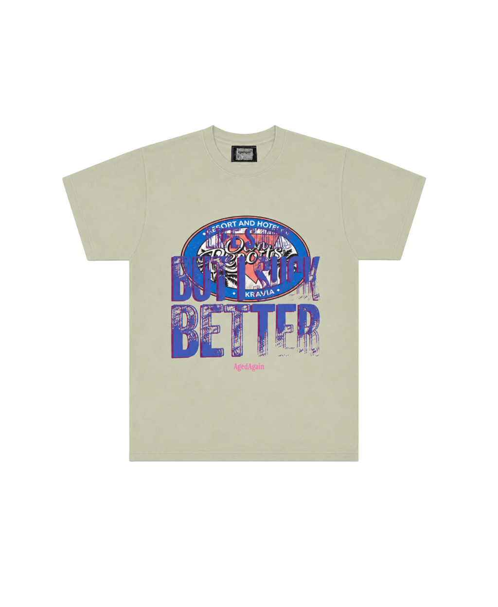 Life Sucks - Tee - Mint - AgedAgain